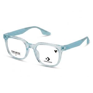 Converse CV5078 Blue Square Eyeglasses for Women, Injected frame