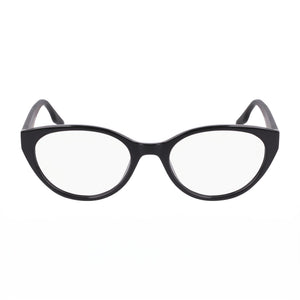 Converse Cv5112 Oval Eyeglasses for Women — front view, Black frame