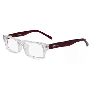 Converse Transparent Rectangle Eyeglasses for Men, Plastic frame