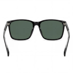 David Beckham Casual Rectangle Sunglasses for Men — interior view, Polarized lens detail