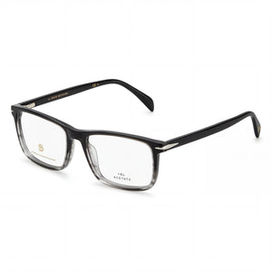 David Beckham DB 1019 Black Rectangle Eyeglasses Unisex, Plastic frame