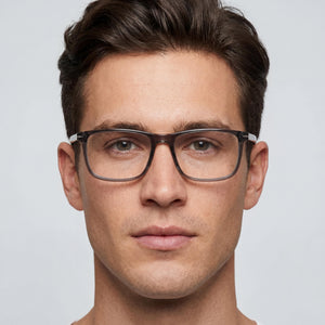 David Beckham Db 1019 Rectangle Eyeglasses Unisex — interior view, Polycarbonate demo lenses