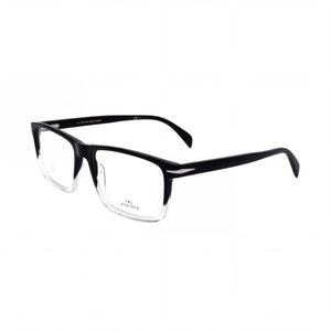 David Beckham Db 1020 Black Rectangle Eyeglasses for Unisex, Acetate frame