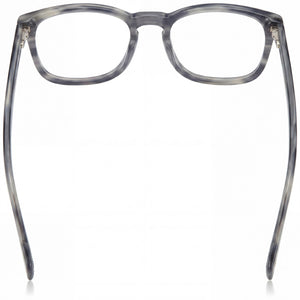David Beckham Db 1027 Rectangle Eyeglasses Men — side view, Gray Plastic temples