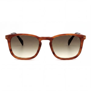 David Beckham DB 1034/S Square Sunglasses for Men — front view, Acetate frame