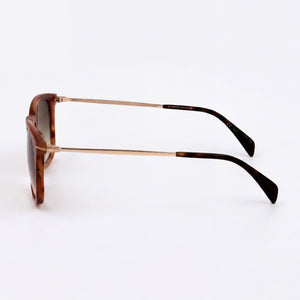 David Beckham DB 1034/S Square Sunglasses Men — side view, Non-Polarized Clear lens