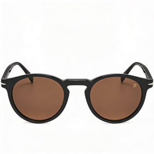 David Beckham DB 1036/S Round Sunglasses Unisex — front view, Plastic frame