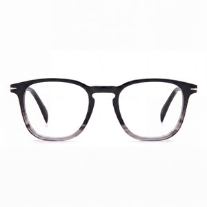 David Beckham Db 1050 Rectangle Eyeglasses Unisex — front view, Plastic