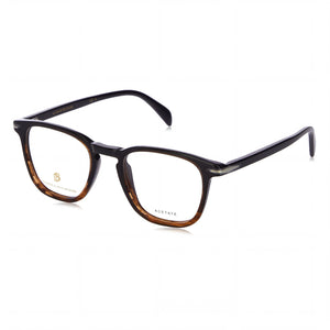 David Beckham DB 1050 Brown Rectangle Eyeglasses Unisex, Plastic frame