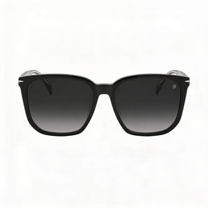 David Beckham Db 1071/F/S Rectangle Sunglasses for Men — front view, Acetate frame