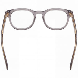 David Beckham DB 1072 Square Eyeglasses Men — side view, Grey Plastic temples