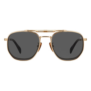 David Beckham Db 1082/G/Cs Aviator Sunglasses for Men — front view, Metal frame