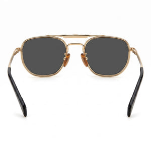 David Beckham Db 1082/G/Cs Aviator Sunglasses for Men — interior view, Non-Polarized lens detail