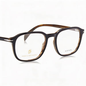 David Beckham DB 1084 Rectangle Eyeglasses for Men — front view, Plastic
