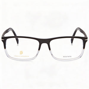 David Beckham Db 1095 Rectangle Eyeglasses for Men — front view, Plastic