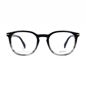 David Beckham Db 1106 Square Eyeglasses Unisex — front view, Acetate