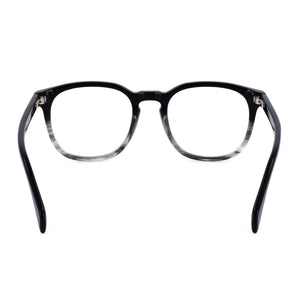 David Beckham Db 1106 Square Eyeglasses Unisex — side view, Black Acetate temples
