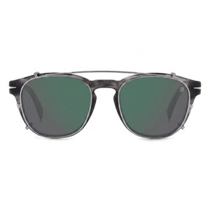 David Beckham Db 1117/Cs Aviator Sunglasses for Men — front view, Aluminium frame