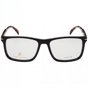 David Beckham DB 1124 Square Eyeglasses for Women — front view, Acetate