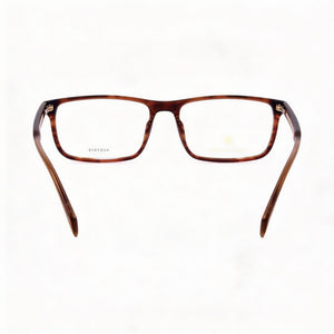 David Beckham DB 1135 Rectangle Eyeglasses for Men — interior view, Plastic demo lenses
