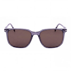 David Beckham DB 1141/S Rectangle Sunglasses for Men — front view, Light Acetate frame
