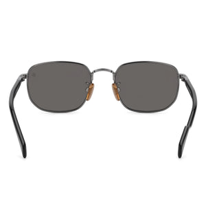 David Beckham Db 1143/S Rectangle Sunglasses for Women — interior view, Clear demo lens detail