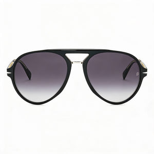 David Beckham Db 7005/S Aviator Sunglasses Unisex — front view, Plastic frame
