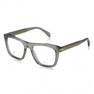 David Beckham Db 7020 Gray Rectangle Eyeglasses for Men, Acetate frame
