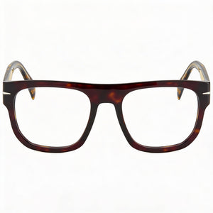 David Beckham Db 7052 Square Eyeglasses Unisex — front view, Acetate
