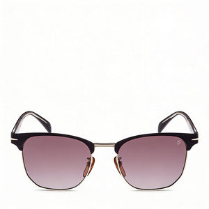 David Beckham Db 7057/F/S Square Sunglasses Unisex — front view, Alloy Steel frame
