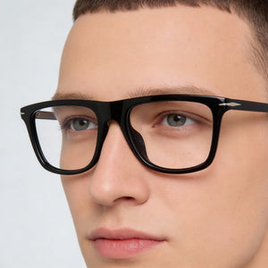 David Beckham DB 7061/F/BB Black Eyeglasses Unisex — lifestyle wear, office and reading
