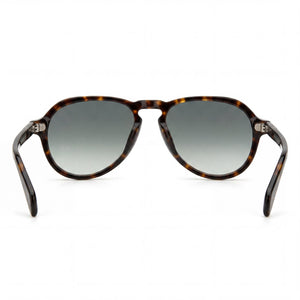 David Beckham Db 7079/S Aviator Sunglasses Unisex — side view, Non-Polarized Havana lens