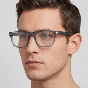 David Beckham Db 7085 Rectangle Eyeglasses Unisex — interior view, Polycarbonate demo lenses