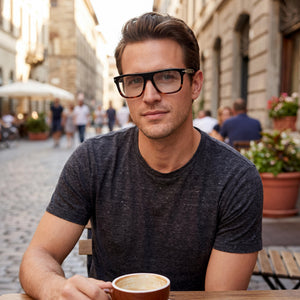David Beckham Db 7096 Black Eyeglasses Men — lifestyle wear, office and reading