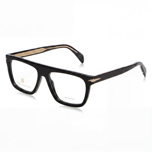 David Beckham Db 7096 Black Square Eyeglasses for Men, Acetate frame