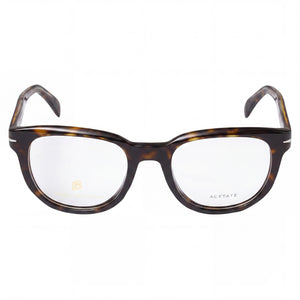 David Beckham Db 7097 Rectangle Eyeglasses Unisex — front view, Acetate