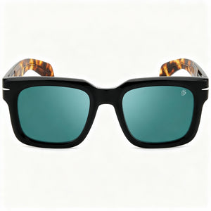 David Beckham DB 7100/S Rectangle Sunglasses for Men — front view