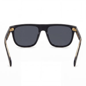 David Beckham Db 7111/S Rectangle Sunglasses Women — side view, Clear lens