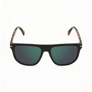 David Beckham DB 7111/S Square Sunglasses for Men — front view, Acetate frame