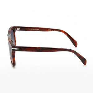 David Beckham Db 7111/S Square Sunglasses Women — side view, Clear demo lens