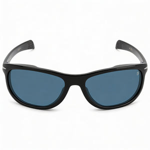 David Beckham Db 7117/S Oval Sunglasses for Men — front view, Stainless Steel frame