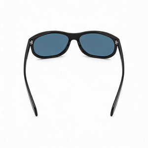 David Beckham Db 7117/S Oval Sunglasses Men — side view, Non-Polarized Blue lens