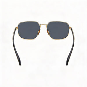 David Beckham Db 7121/G/S Square Sunglasses for Women — interior view, Clear demo lens detail