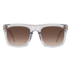 David Beckham Rectangle Sunglasses for Men — front view, Acetate frame