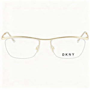 DKNY Dk1014 Rectangle Eyeglasses for Women — front view, Metal