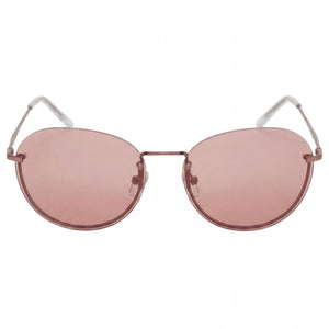 DKNY Dk101s Round Sunglasses for Women — front view, Metal frame