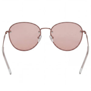 DKNY Dk101s Round Sunglasses Women — side view, Pink lens