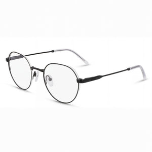 DKNY DK1032 Black Round Eyeglasses for Women, Metal frame