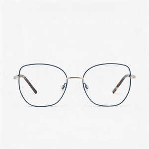 DKNY DK1034 Oval Eyeglasses for Women — front view, Metal