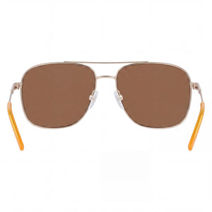 DKNY DK113S 717 Rectangle Sunglasses Unisex — interior view, Non-Polarized lens detail